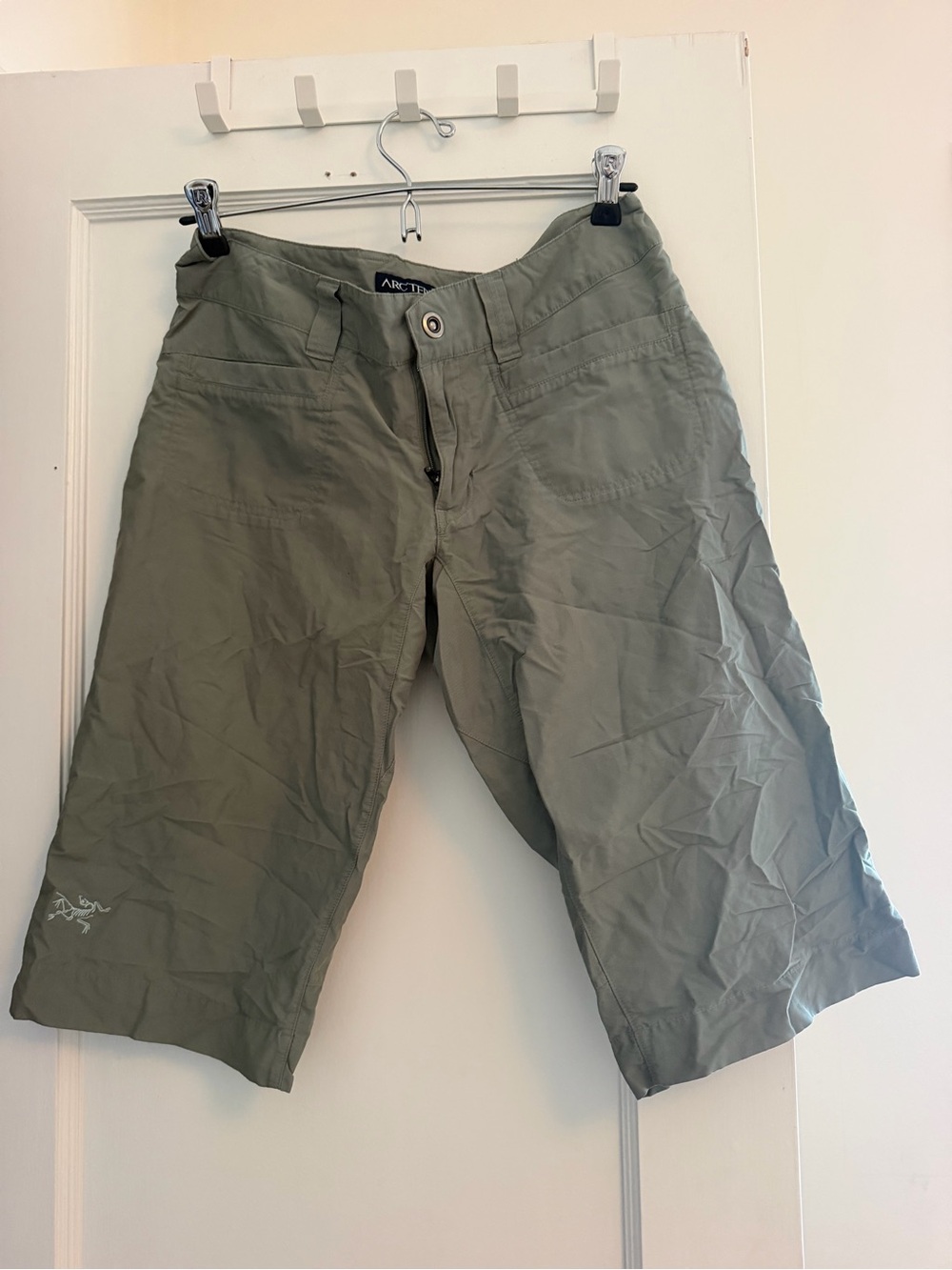 Arc'teryx Men's Olive Hybrid Performance Shorts